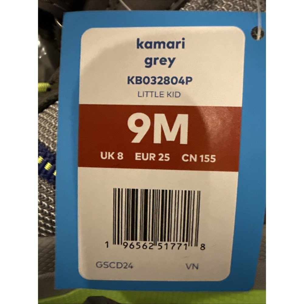 New Little Kids Stride Rite Kamari Gray Sneakers Shoes Boots Size‎ 9 C - Picture 8 of 8